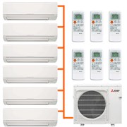 Mitsubishi Electric MSZ-AP15VGK / MXZ-6D122VA